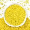 Opaque Colours Luster Glass Seed Beads SEED-H003-12E-3