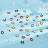 HOBBIESAY 70Pcs 7 Colors Alloy Enamel Pandants ENAM-HY0001-32-4