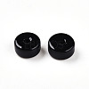Opaque Solid Color Glass Beads GLAA-N007-6x3mm-A01-2