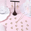 60Pcs Moon & Star Alloy with Rhinestone Small Handmade Pendant Charms FIND-SC0006-79-4