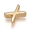 Brass Charms X-ZIRC-I037-01X-G-2
