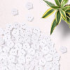 200Pcs 2-Hole Resin Buttons RESI-SP0001-52B-7