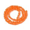 Opaque Glass Beads Strands GLAA-N019-3mm-07-3