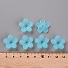Frosted Acrylic Bead Caps MACR-S371-08A-755-4