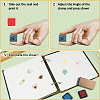 Square Wooden Stamps DIY-WH0546-010-3