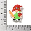 Gnome Food Grade Eco-Friendly Silicone Focal Beads SIL-C005-05A-3