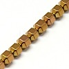 Electroplate Non-magnetic Synthetic Hematite Beads Strands G-I095-02-3