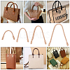 8Pcs 4 Style PU Leather Sew on Bag Handles PURS-WR0001-26B-7