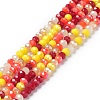 Glass Beads Strands EGLA-A034-M4mm-01-3