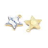 Printed Brass Pendants KK-CBA42CA-08G-06-2