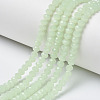 Glass Beads Strands EGLA-A034-J1mm-D01-1