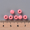 Opaque Acrylic Beads X-MACR-S370-C6mm-A04-4