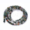 Natural Indian Agate Beads Strands G-S281-42-3mm-2