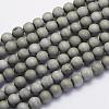 Electroplate Natural Druzy Agate Beads Strands G-G708-10mm-04-1