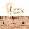 304 Stainless Steel Push Gate Snap Keychain Clasp Findings SA-CBABDB1-01G-3