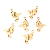 304 Stainless Steel Pendants LS-STAS-O142-37G-1