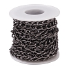 Aluminium Twisted Curb Chains CHA-YW0001-02-1