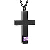 Cross Urn Ashes Pendant Necklace PW-WGBB57D-14-1