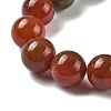 Natural Multi-Color Agate Beads Strands G-A261-B22-14mm-4