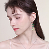 300Pcs 10 Colors Baking Paint Glass Round Beads DGLA-LT0001-06-5