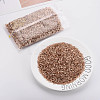 Plated Glass Bugle Beads SEED-S046-01B-39A-2