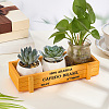 2Pcs Wooden Coffee Bean Storage Boxes CON-CL0001-06-4