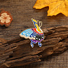 Retro Butterfly Enamel Pins PW-WG79601-02-1