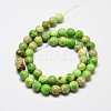 Natural Imperial Jasper Beads Strands G-I122-6mm-01-3