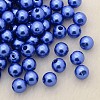 Imitation Pearl Acrylic Beads PL612-21-1