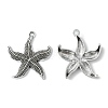 Zinc Alloy Pendants X-PALLOY-B740-AS-1