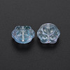 Two Tone Transparent Baking Painted Glass Beads GLAA-S190-021-B04-2