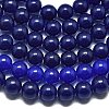Natural Malaysia Jade Beads Strands G-L645-C01-12mm-18-4
