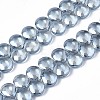 Electroplate Glass Beads Strand EGLA-S188-27-A01-1