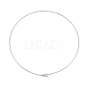 304 Stainless Steel Choker Necklaces NJEW-Q348-04P-1-1