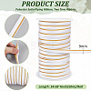 Polyester Satin Piping Ribbon OCOR-WH0091-32B-2