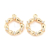 Brass Micro Pave Cubic Zirconia Pendants LS-X-KK-E090-21G-1
