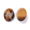 Natural Tiger Eye Cabochons G-G760-A06-2