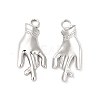 Non-Tarnish 304 Stainless Steel Pendants STAS-L268-041P-1