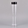 Transparent Sealed Bottles CON-WH0068-41P-1