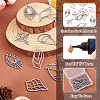  Jewelry 14Pcs 7 Style Stainless Steel Pendants STAS-PJ0001-46-4