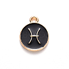 Alloy Enamel Pendants ENAM-S124-01A-08H-2