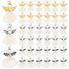 48Pcs 3 Styles Spiral Shell Angel Pendants FIND-PH0020-54-1