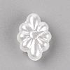 Opaque Acrylic Beads OACR-WH0026-01A-1