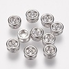 Brass Micro Pave Grade AAA Cubic Zirconia Pendants LS-ZIRC-G086-09P-NR-1