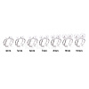 Brass Cuff Ring Settings X-KK-T076-58P-4