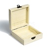 Unfinished Wooden Storage box CON-C008-01-3