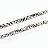 Tarnish Resistant 304 Stainless Steel Box Chains CHS-L001-29-2.5mm-1