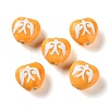 Printed Handmade Porcelain Beads FIND-H023-01C-1
