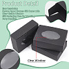 Rectangle Folding Paper Storage Boxes CON-WH0106-01A-01-4
