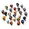 Vintage Style Glazed Ceramic Porcelain Beads PORC-H013-01-1